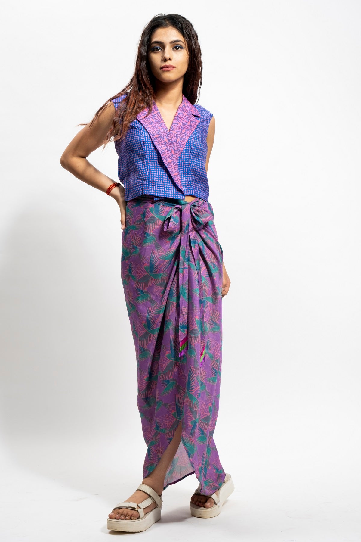 JUNGLE PARTY WRAP SKIRT