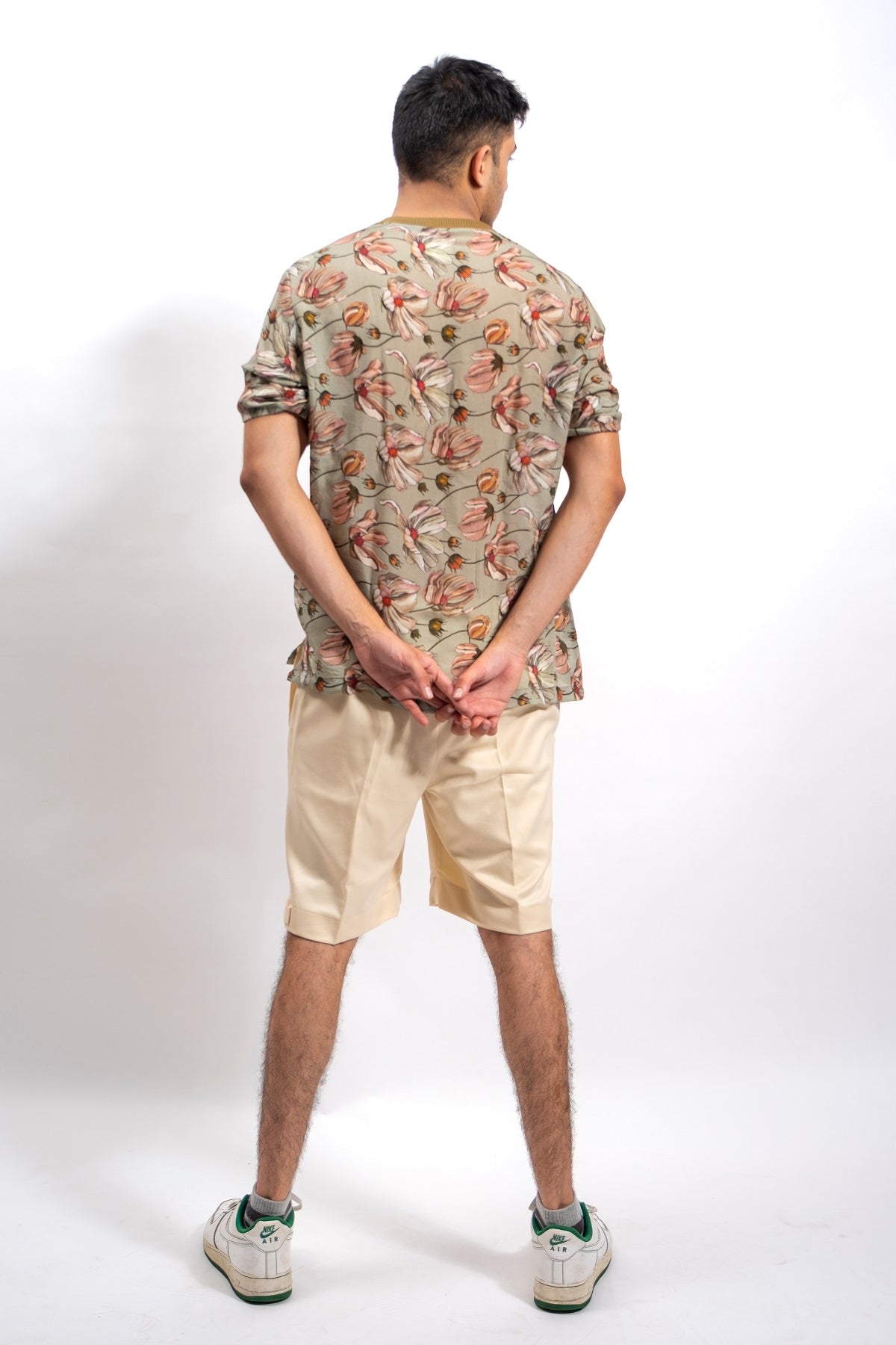 MUFFLED GREEN TEE