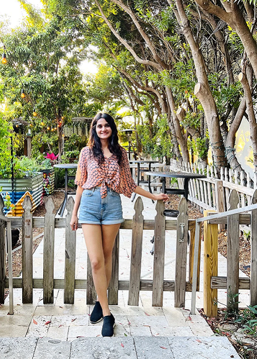 Something Fishy Tie Croptop
