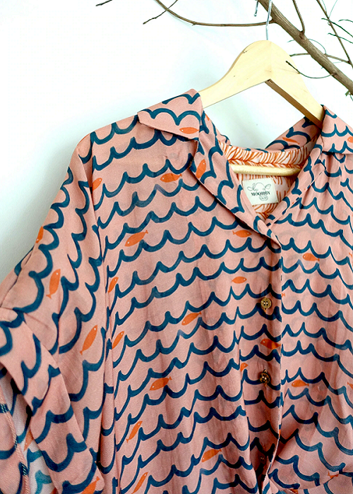 Something Fishy Tie Croptop