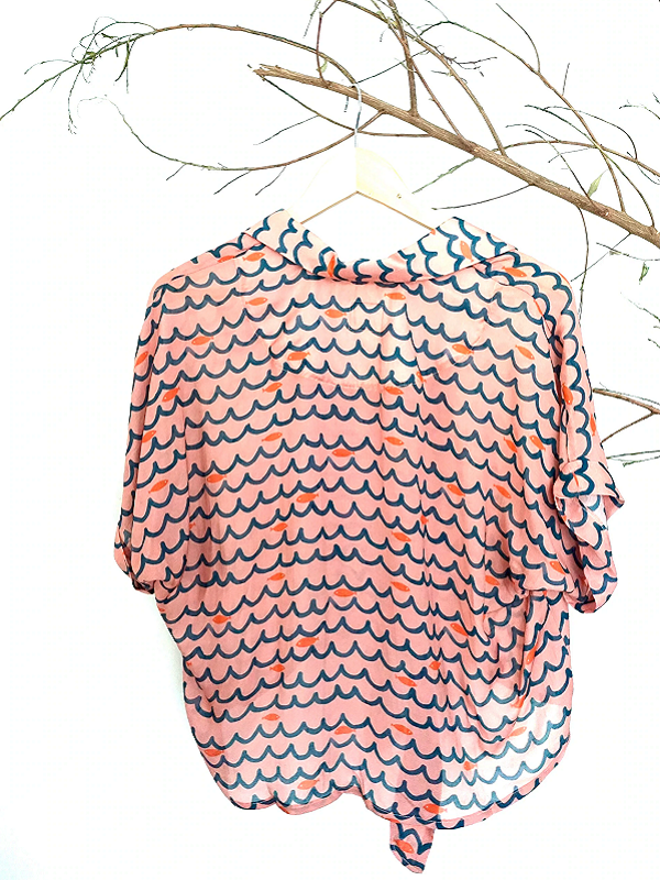 Something Fishy Tie Croptop