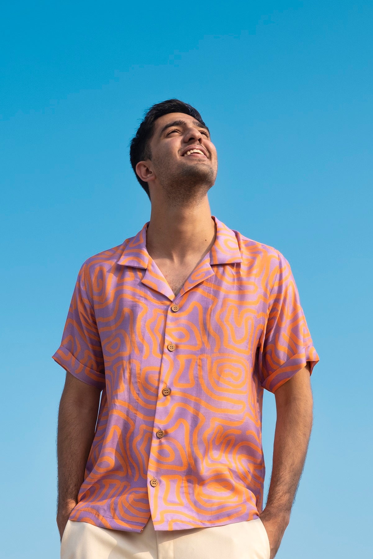 ORANGE SWIRL UNISEX SHIRT