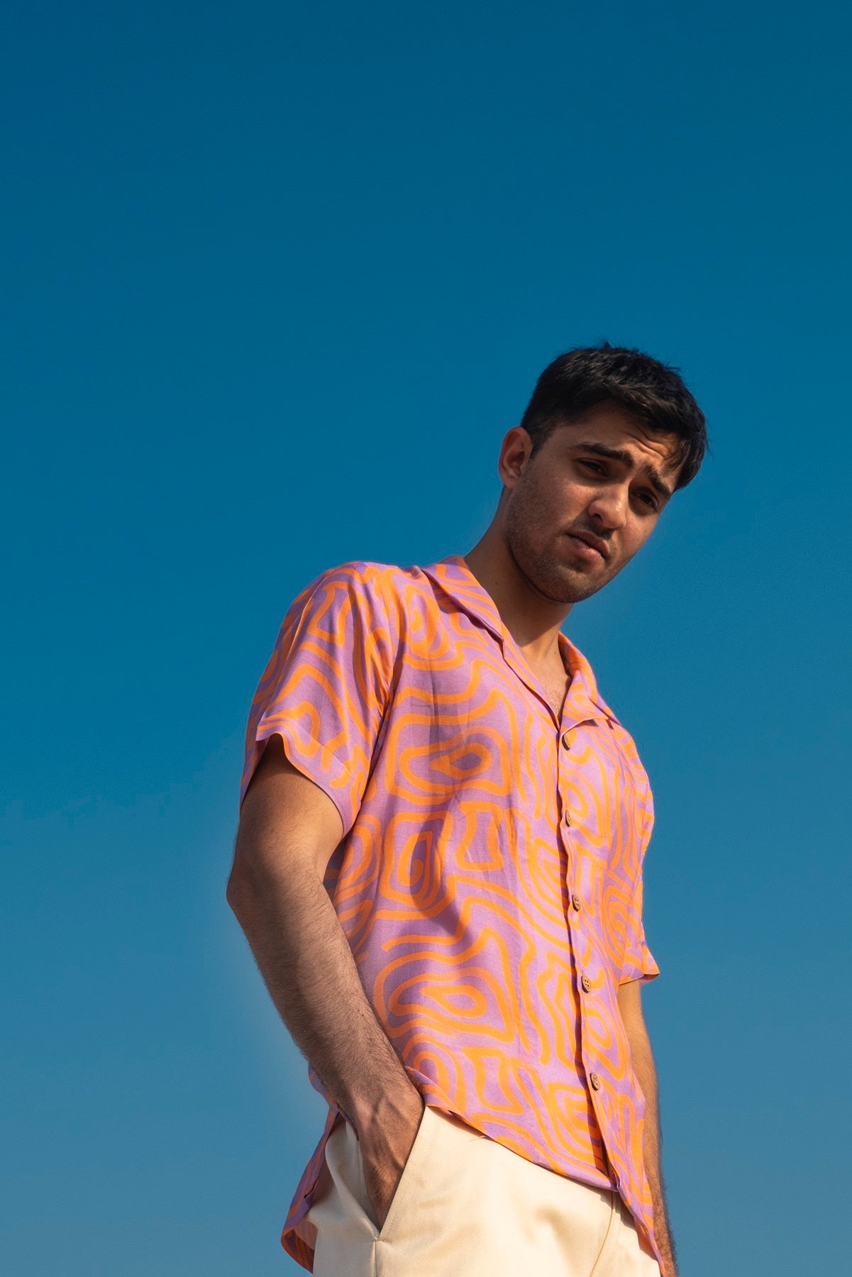 ORANGE SWIRL UNISEX SHIRT