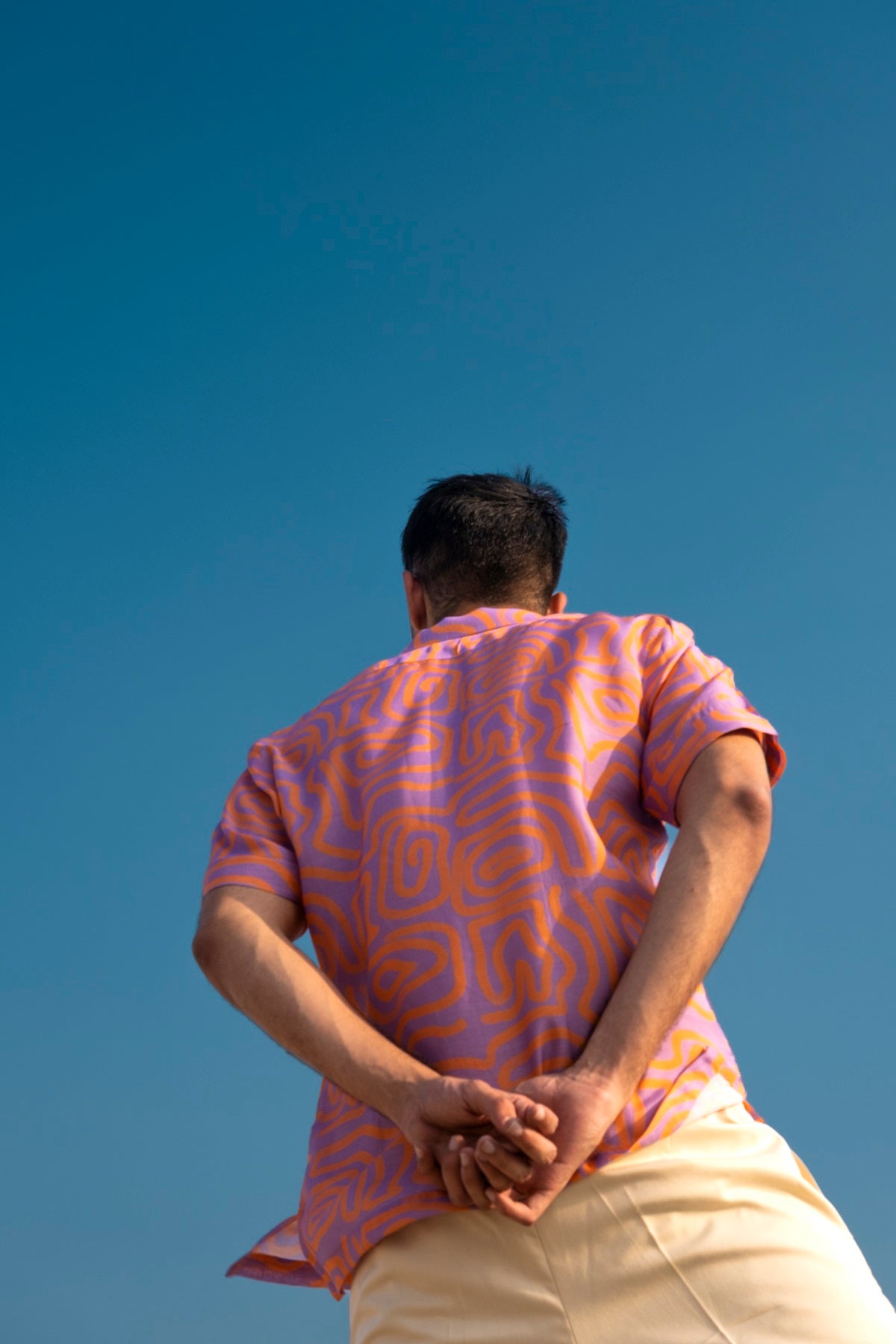 ORANGE SWIRL UNISEX SHIRT