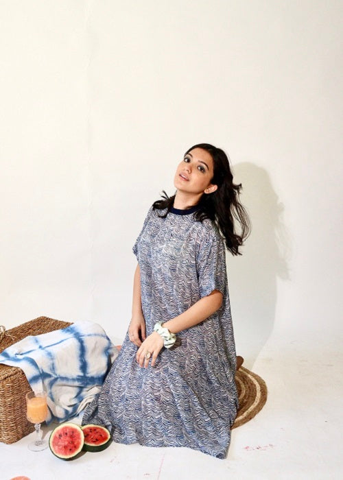 Blue Tickles Dress